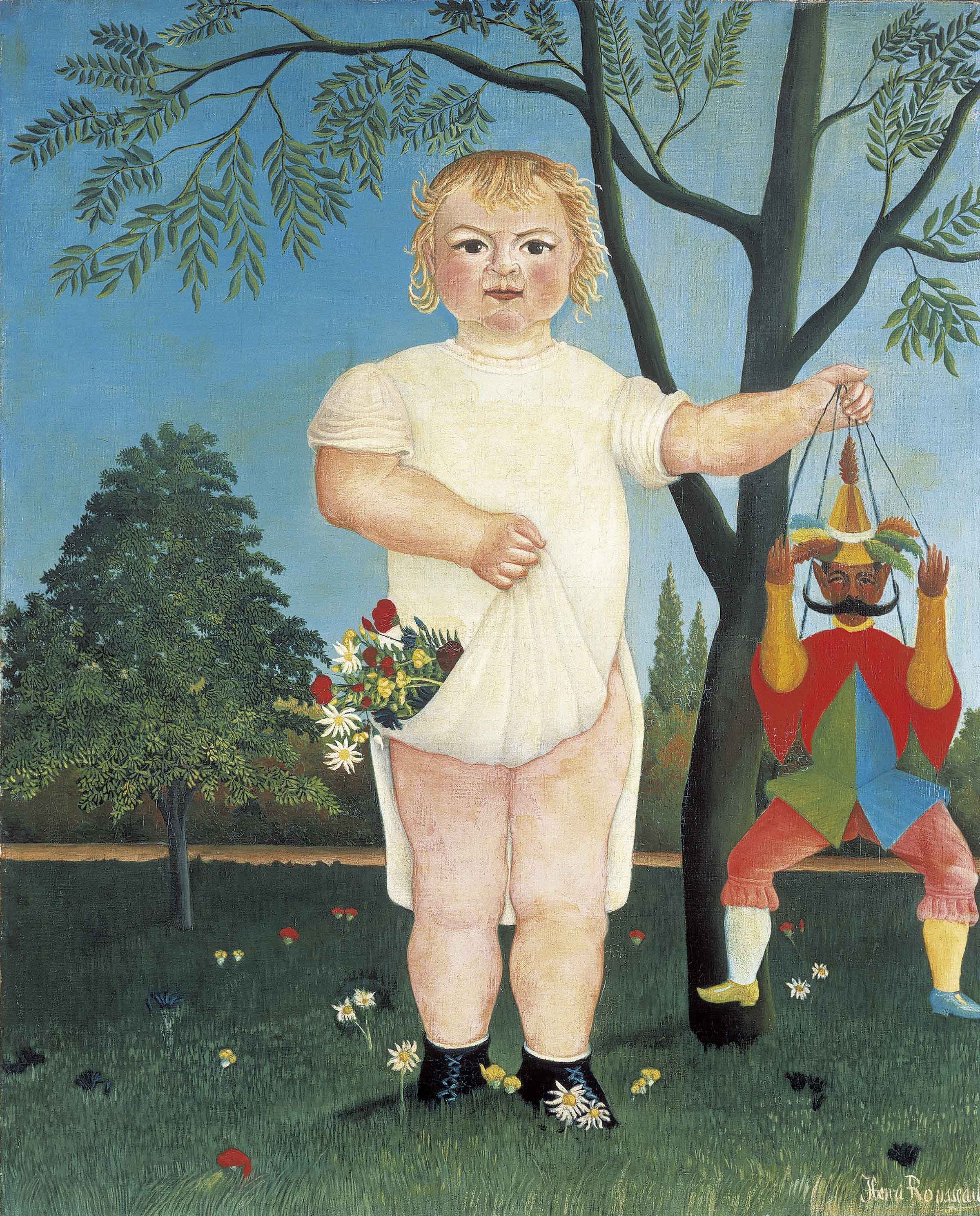 Henri Rousseau Zur Feier des Kindes